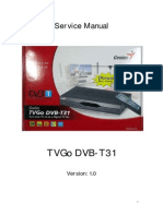 TVGo DVB-T31 Service Manual