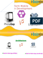 Cross Platform Mobile Application Development- Titanium vs PhoneGap