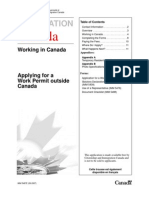 Canada Immigration Forms: 5487E