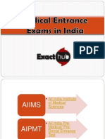 Medical Entrance Exams