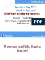 Teaching in Developed Countries