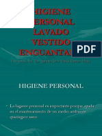 Higiene Personal Lavado Vestido Enguantado