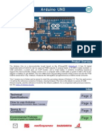 Arduino Uno Datasheet