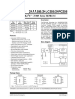 EEPROM 24LC256 Datasheet