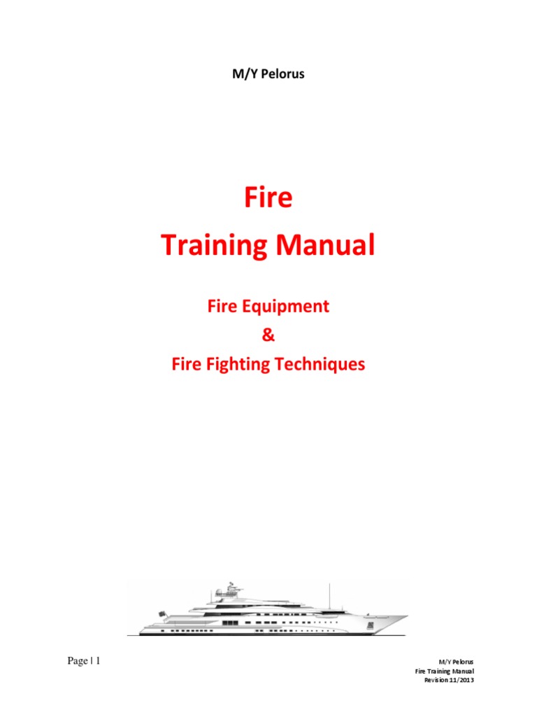 Fire Training Manual SOLAS PDF Fires Firefighting