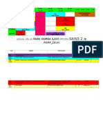 Jadual Kelas SN 8PISMP