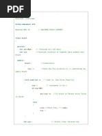 Data Structure Examples