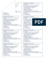 Agenda for Choir Members Parents_ Meeting