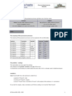 Theory Possessivpronomen