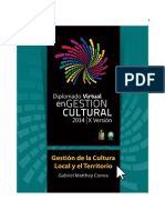 Gestion de Culturas Locales y Territorios