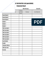 IBCT Grammarian Report