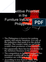 Furniture Industry Reasearch