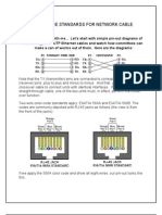 Color-Code Standards For Network Cable