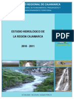 Estudio Hidrologico Gobierno Regional de Cajamarca