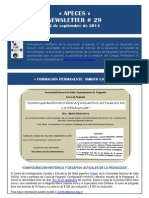 APECES - Newsletter No 29