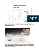 Técnicas de Separación de Mezclas QUIMICA