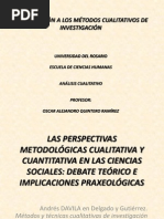 Las Perspectivas Metodológicas Cualitativa y Cuantitativa en Las