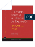 El Edo frente a la Libertad de Expresión - Robert C. Post.pdf