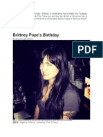 Brittney Pope's Birthday: Everyone Get Drunk