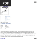 Mac OS X Hacks
