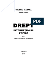 Drept International Privat Curs. (Conspecte - MD)