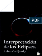 Interpretación de Los Eclipses - Robert Carl Jansky