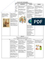 Calendario Actividades 9 Septiembre de 2014