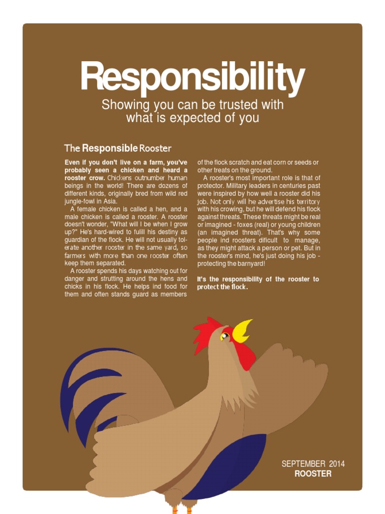 The Role of Roosters in Flock Protection | PDF