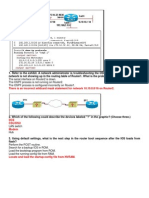 CCNA Exploration 4.0 ERouting Final Exam 52 Questions 100%