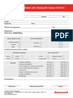Formulario - Registro de ensaio de vedação qualitativo2013