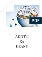 Lista Aditiva Dodataka Za Hranu Štetnih Po Ljudsko Zdravlje