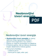 Neobnovljivi Izvori Energije