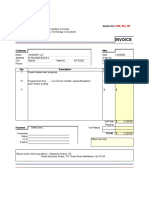 109 PRJ Invoice