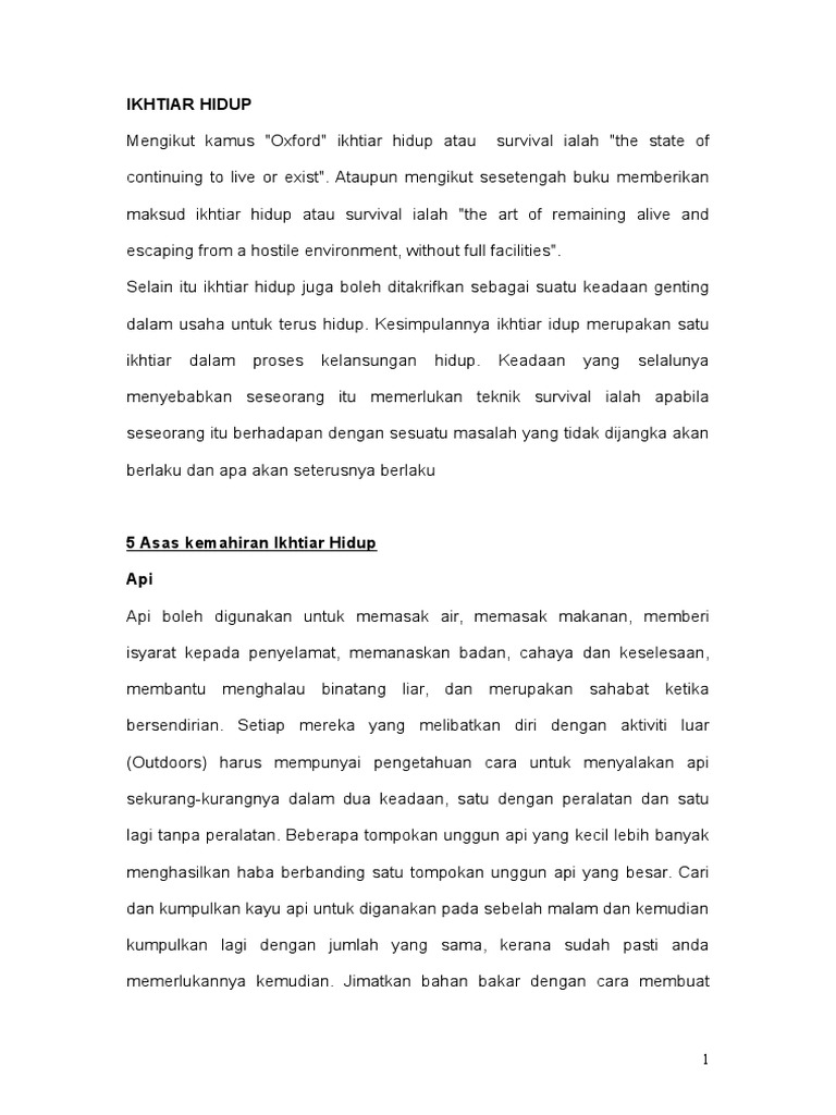 Ikhtiar Hidup Pdf