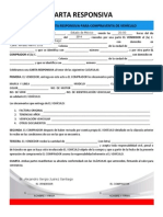 Formato Carta Responsiva Compraventa Vehiculo