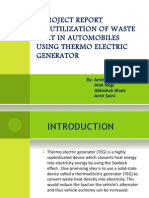 Thermoelectric Gentr