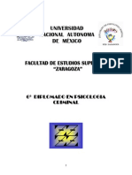 Diplomado de Psicologia Criminal - Fernando Mancilla