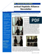 Tactical Hapkido Alliance Newsletter January 2009