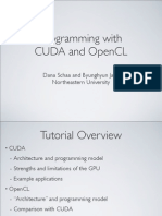 Programming with CUDA and OpenCL