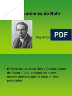 Teoría Atómica de Bohr
