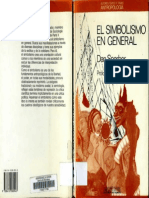 Sperber Dan 1988 El Simbolismo en General Barcelona Anthropos Editorial 187 P PDF