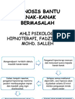 Hipnosis Bantu Kanak-Kanak Bermasalah