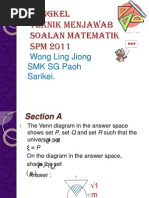 Mathematics SPM 2011.Powerpoint