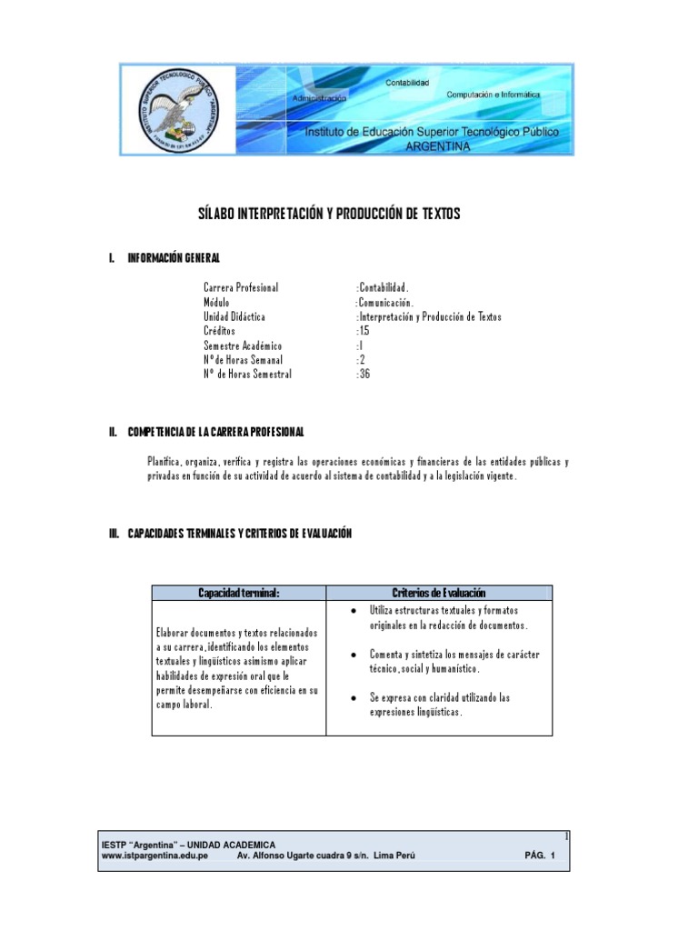 Producci n E Interpretacion De Textos PDF Lectura proceso 