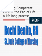 Ensuring Competent Care at The End of Life - A Life Long Process
