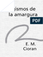Cioran, E. M. - Silogismos de La Amargura(1)