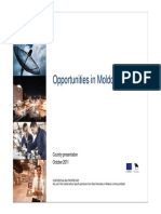 Opportunities in Moldova: October 2011 Country Presentation