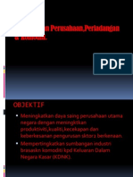 Kementerian Perusahaan, Perladangan & Komoditi