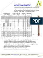 Galvanised Grounding Rod