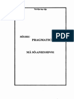 ANH310DV01 Pragmatics